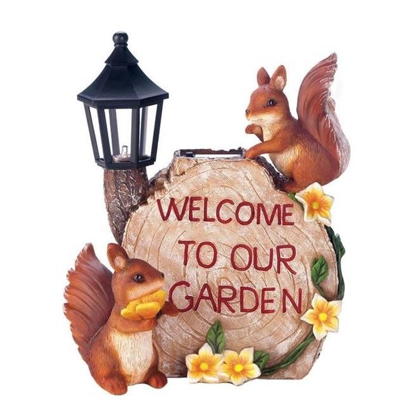 Summerfield Terrace Summerfield Terrace 10018203 Solar Welcome To Our Garden Squirrels 10018203